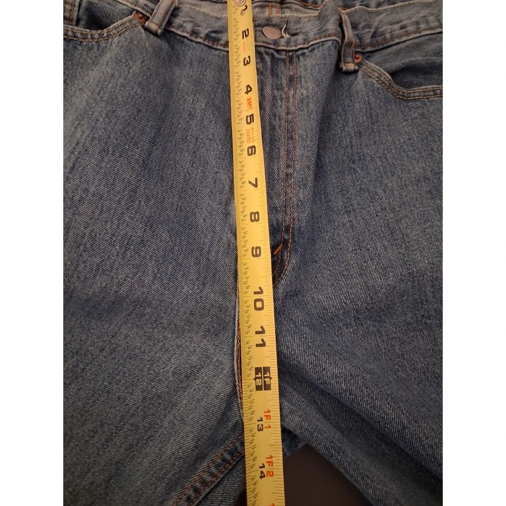 Levis 560 Comfort Fit Jeans Mens 40x34 Blue Denim Loose Tapered Leg Pants